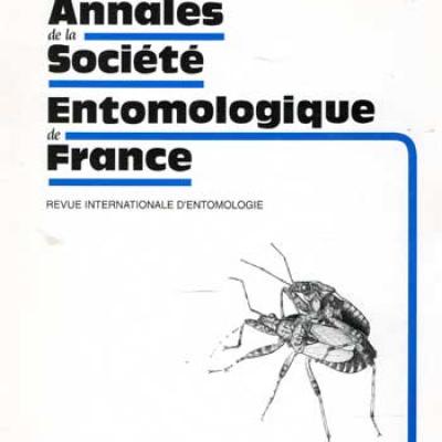 Collectif Annales de la société entomologique de France Mars 1997