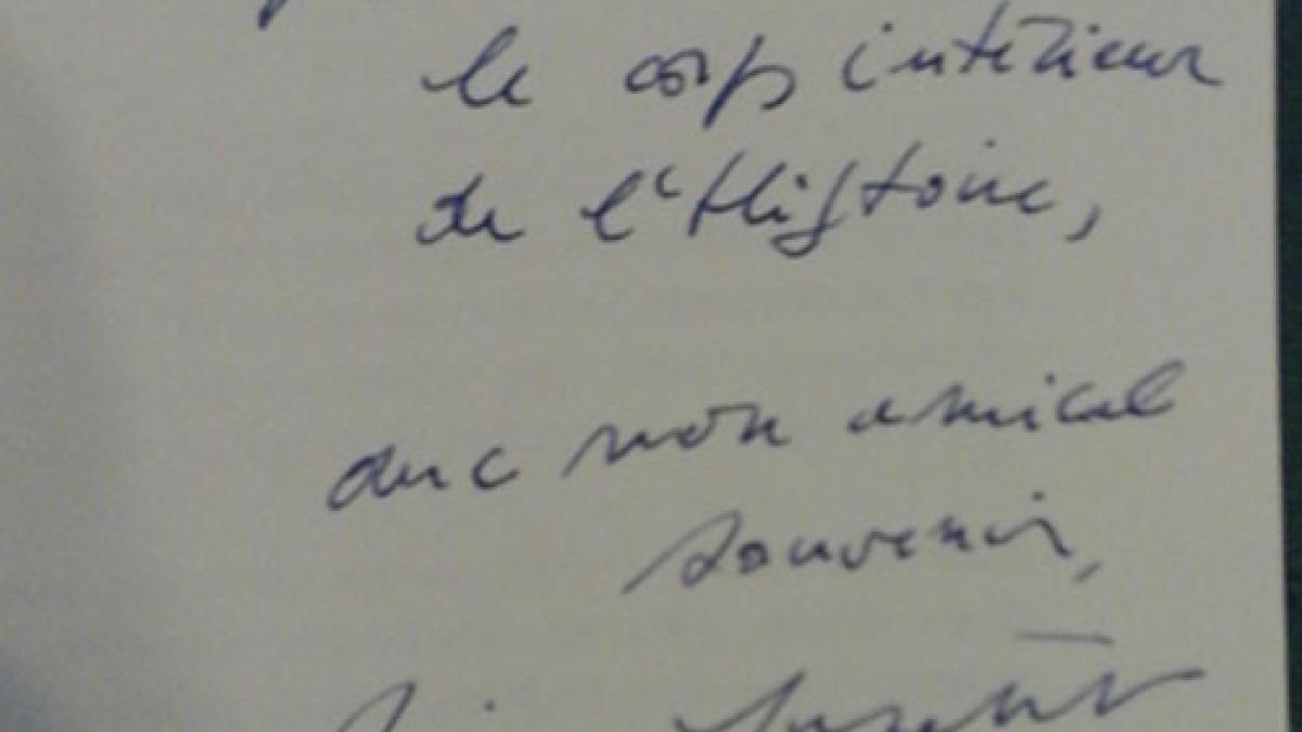 Envoi de Guyotat Arrière-fond Première édition