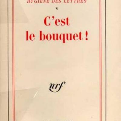 Hygiène des lettres Volume V par Etiemble. Envoi d'Etiemble à Jacques Brenner