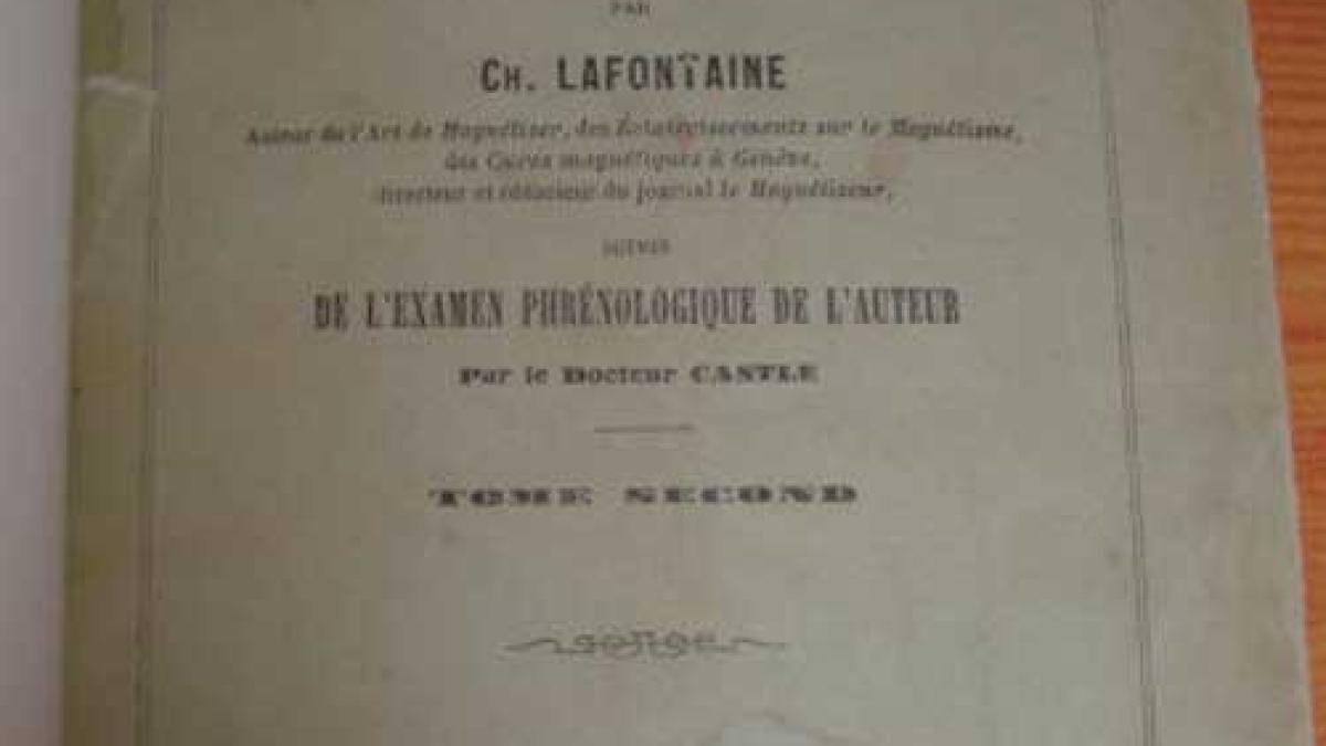 Mémoires d'un magnétiseur par Ch.Lafontaine Tome 1 et 2