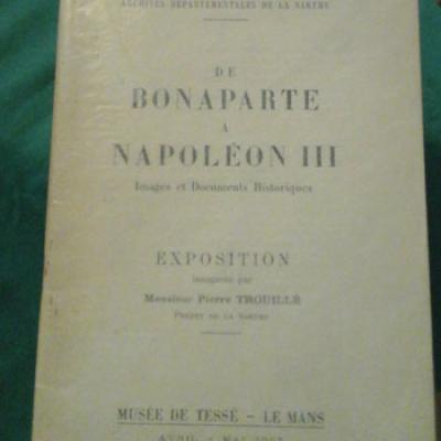 Cordonnier Paul présente De Bonaparte à Napoléon III