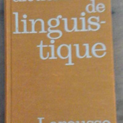 Collectif Dictionnaire de linguistique
