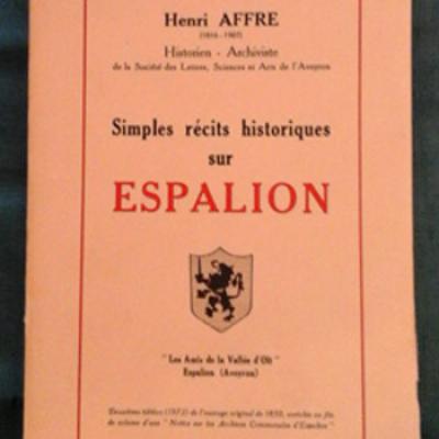 Affre Henri Simples récits sur Espalion