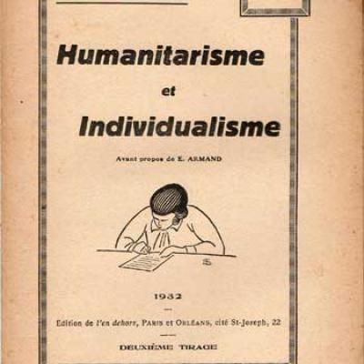 Humanitarisme et individualisme par Eugen Relgis