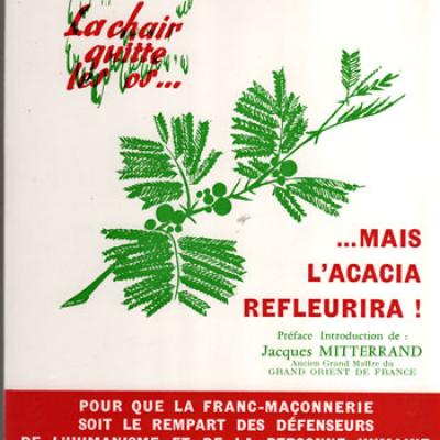 La chair quitte les os...mais l'acacia refleurira par Jean Corneloup