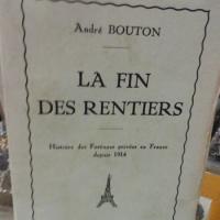 Lafindesrentiers