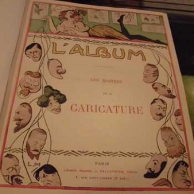 L'Album Les Maîtres de la caricature Aquarelles et dessins inédits VENDU