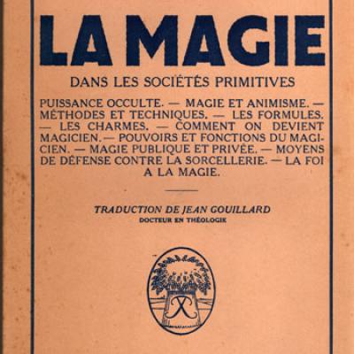 La magie dans les sociétés primitives par H.Webster VENDU