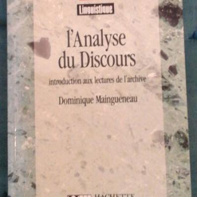 Maingueneau D. L'analyse du discours