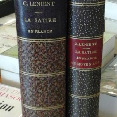 Lenient G. La satire en France Complet en deux volumes
