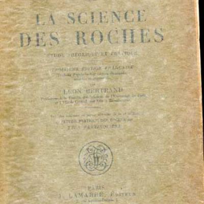 Rinne F. La science des roches