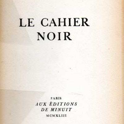 Forez (Mauriac) Le cahier noir