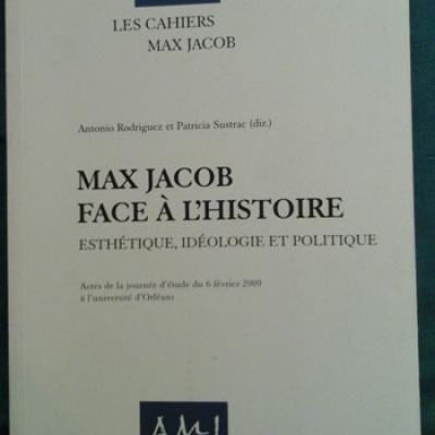 Collectif les cahiers Max Jacob Numéro 9