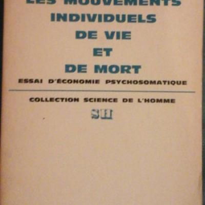 Marty Pierre Les mouvements individuels de vie et de mort