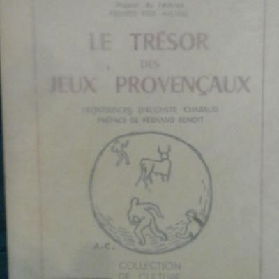 Galtier Charles Le trésor des jeux provençaux