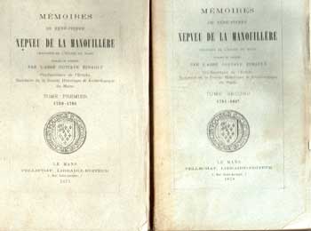 Mémoires de René-Pierre Nepveu De La Manouillère