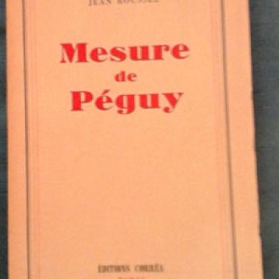 Roussel J. Mesure de Péguy