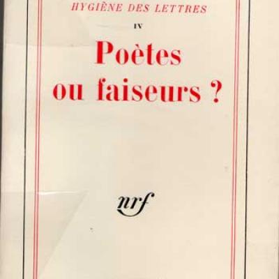 Hygiène des lettres Volume IV. Envoi d'Etiemble à Jacques Brenner