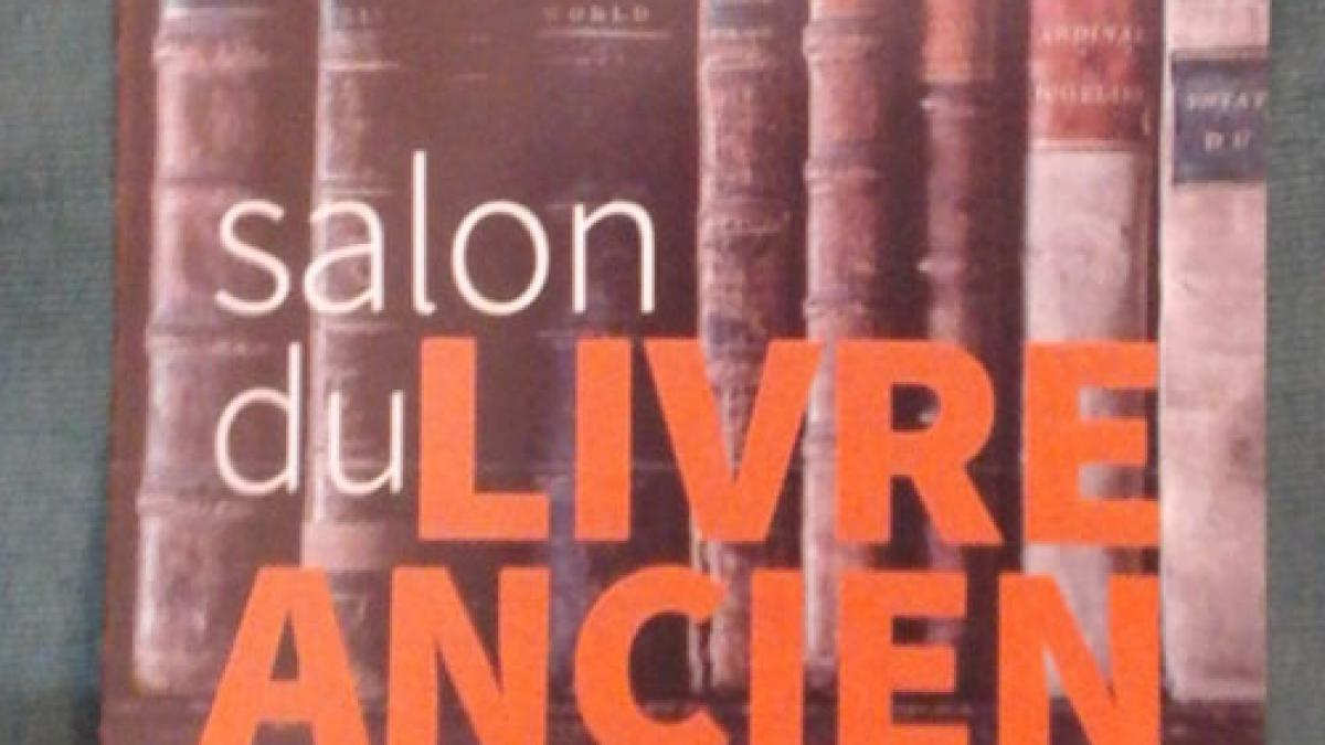 salon du livre ancien 27 et 28 avril 2019 Le Mans