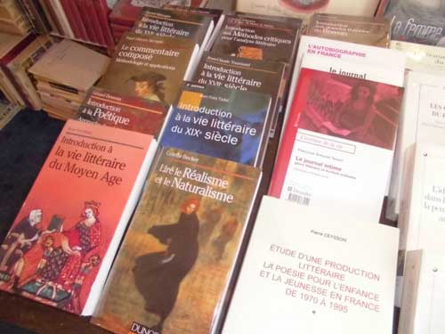 Ouvrages universitaires Lettres modernes et classiques