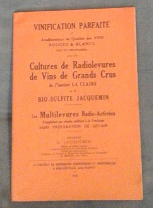 Vinification